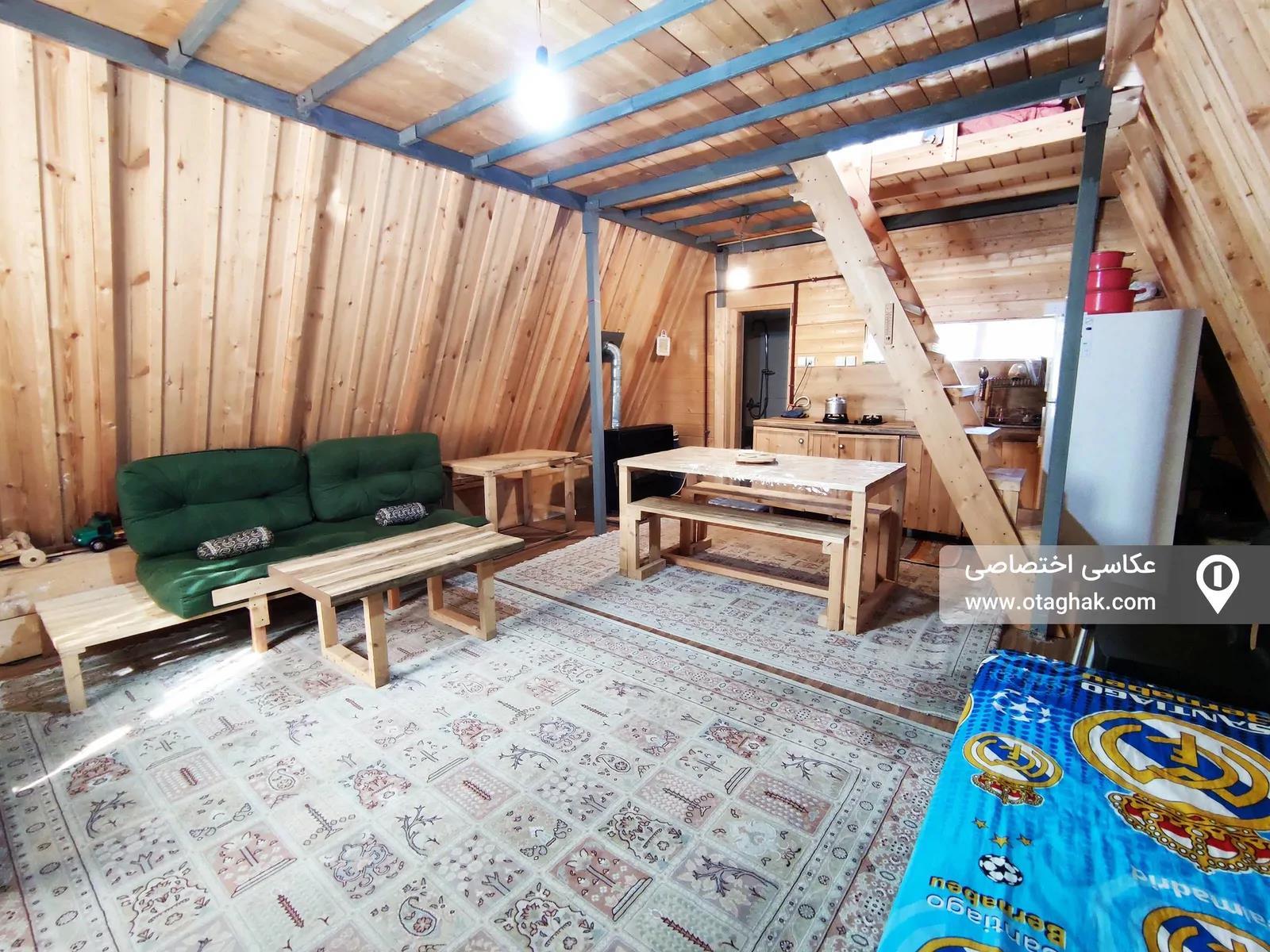کلبه چوبی سرمستان رودسر