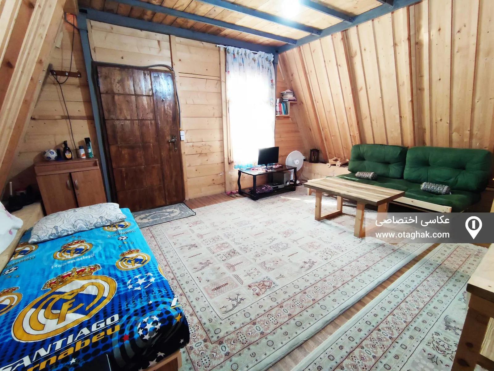 کلبه چوبی سرمستان رودسر