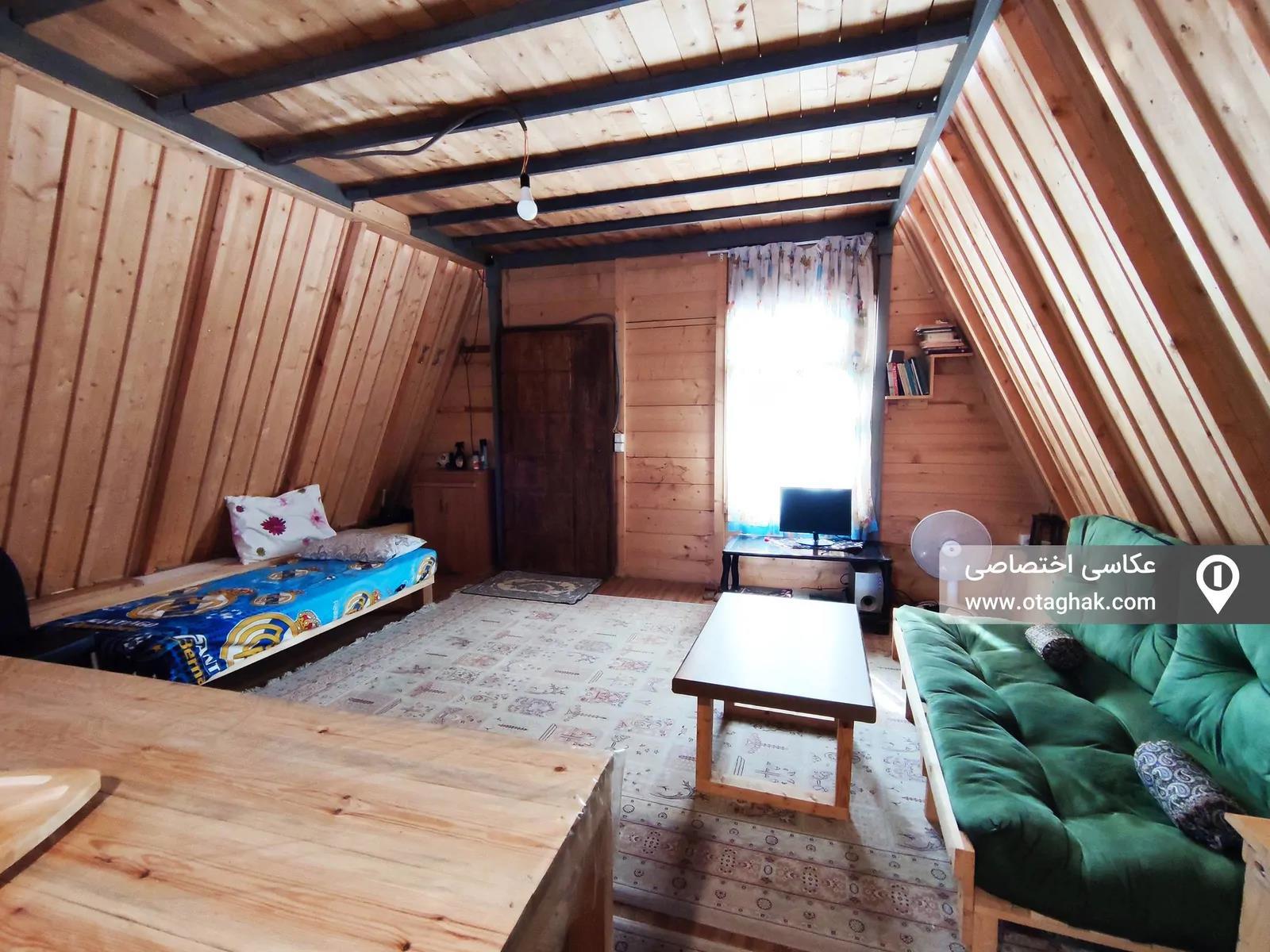 کلبه چوبی سرمستان رودسر