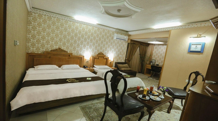 نمای اتاق هتل زهره اصفهان