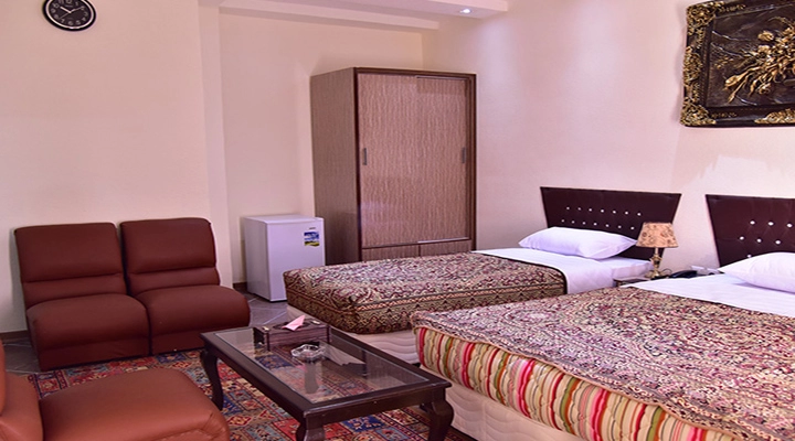 نمای داخلی اتاق هتل پلاس بوشهر