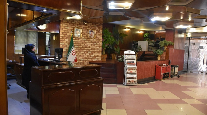 لابی هتل آورین تهران