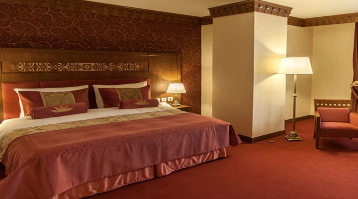 نمای اتاق هتل زندیه شیراز