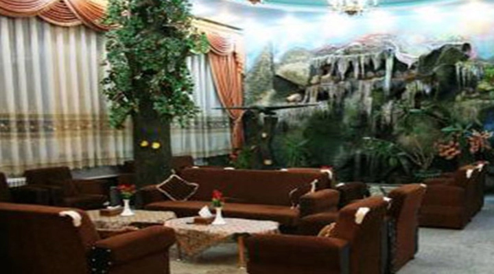 نمای لابی هتل کبیر سرعین