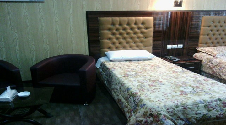 نمای اتاق هتل حافظ تهران