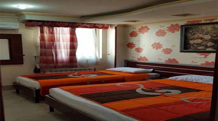 نمای اتاق هتل آپارتمان سفرای طلایی مشهد	