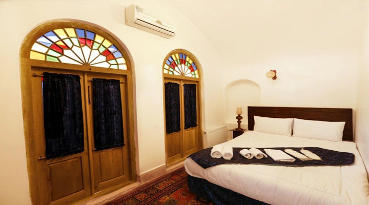 نمای اتاق هتل سنتی ترنج یزد